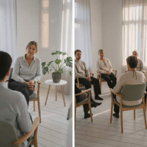 gruppeterapi eller individuel terapi